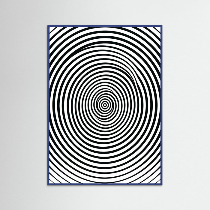 Blue Wood Rippling Contours