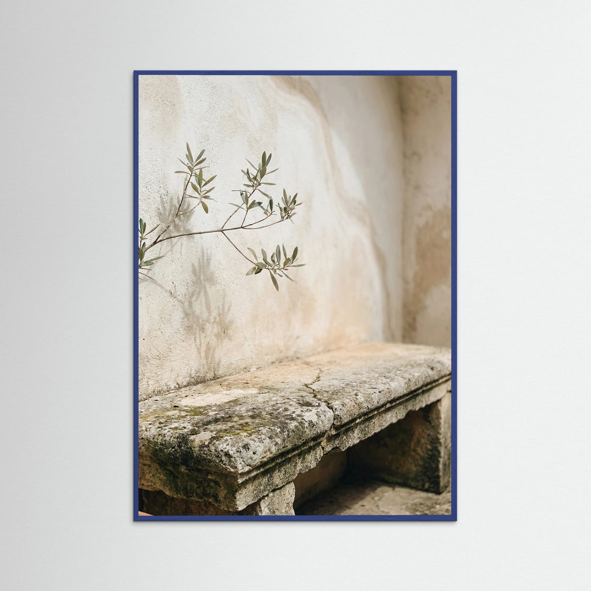 Blue Wood Rustic Serenity