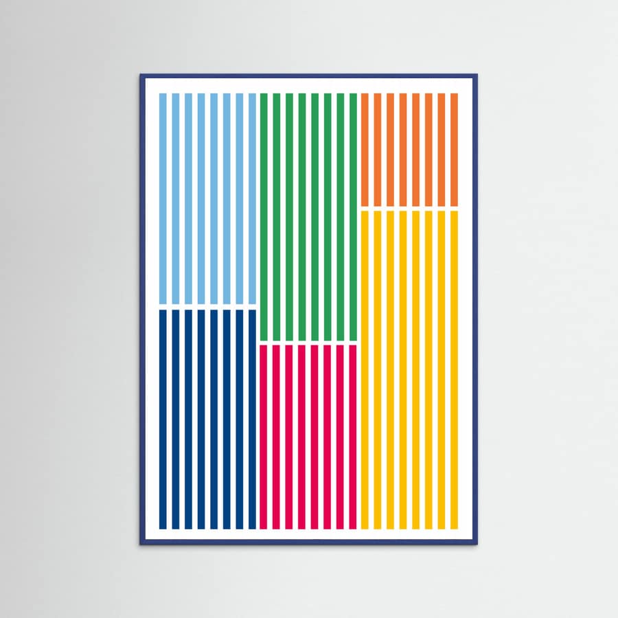 Póster SUMMER DAYS – póster e impresión artística