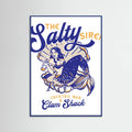 Poster Salty Siren Cocktail Bar & Clam Shack Mermaid – poster e stampa artistica