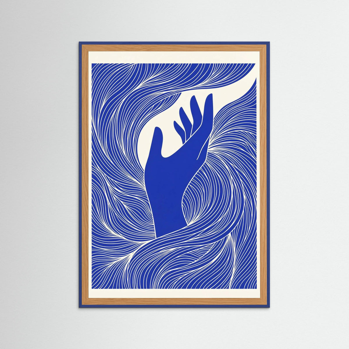 Blue Wood Sapphire Swirl