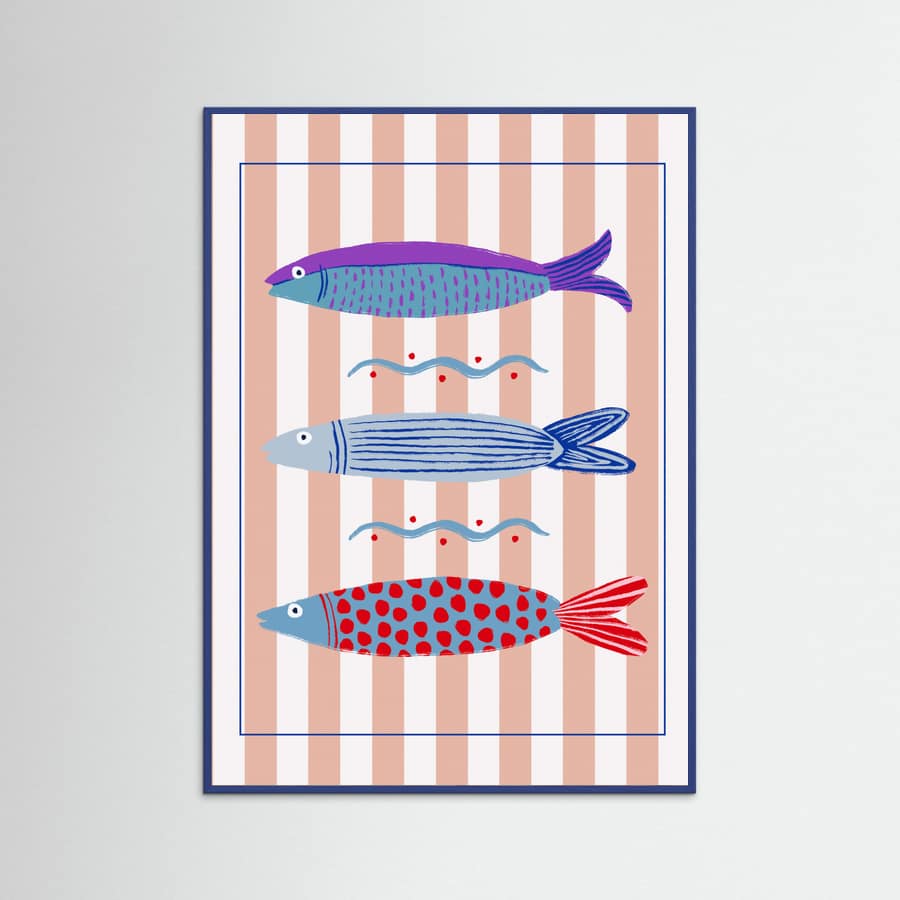 Sardines Poster – poster and art print