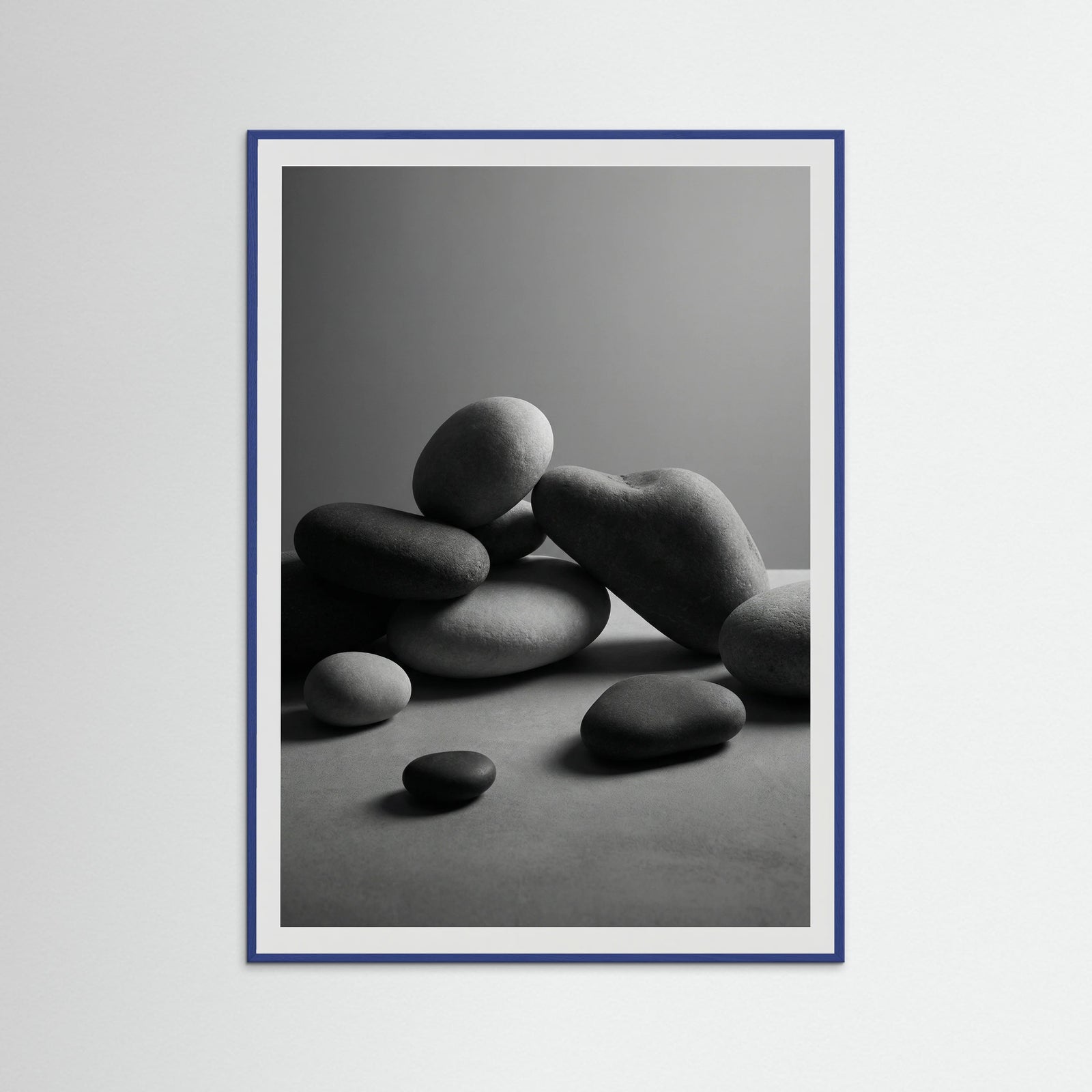 Blue Wood Sculptural Void