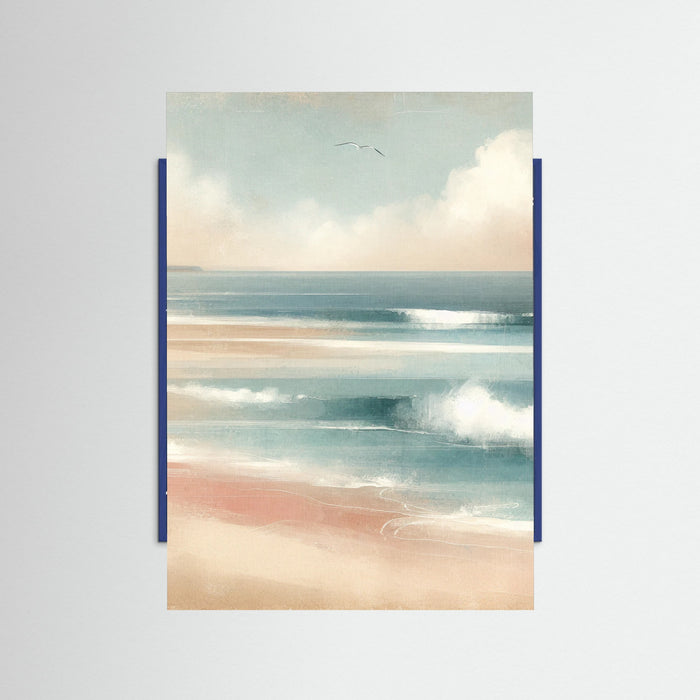 Blue Wood Seaside Sketch