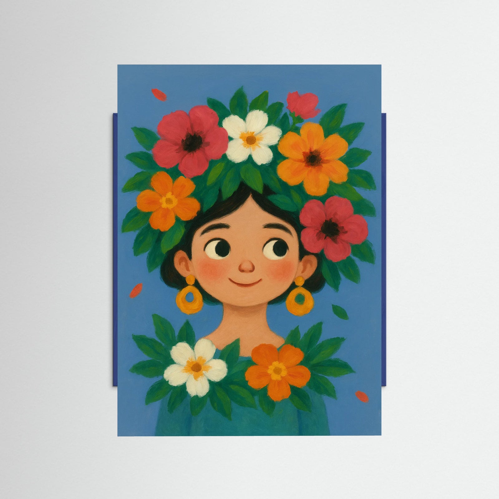 Blue Wood Serenade of Colors