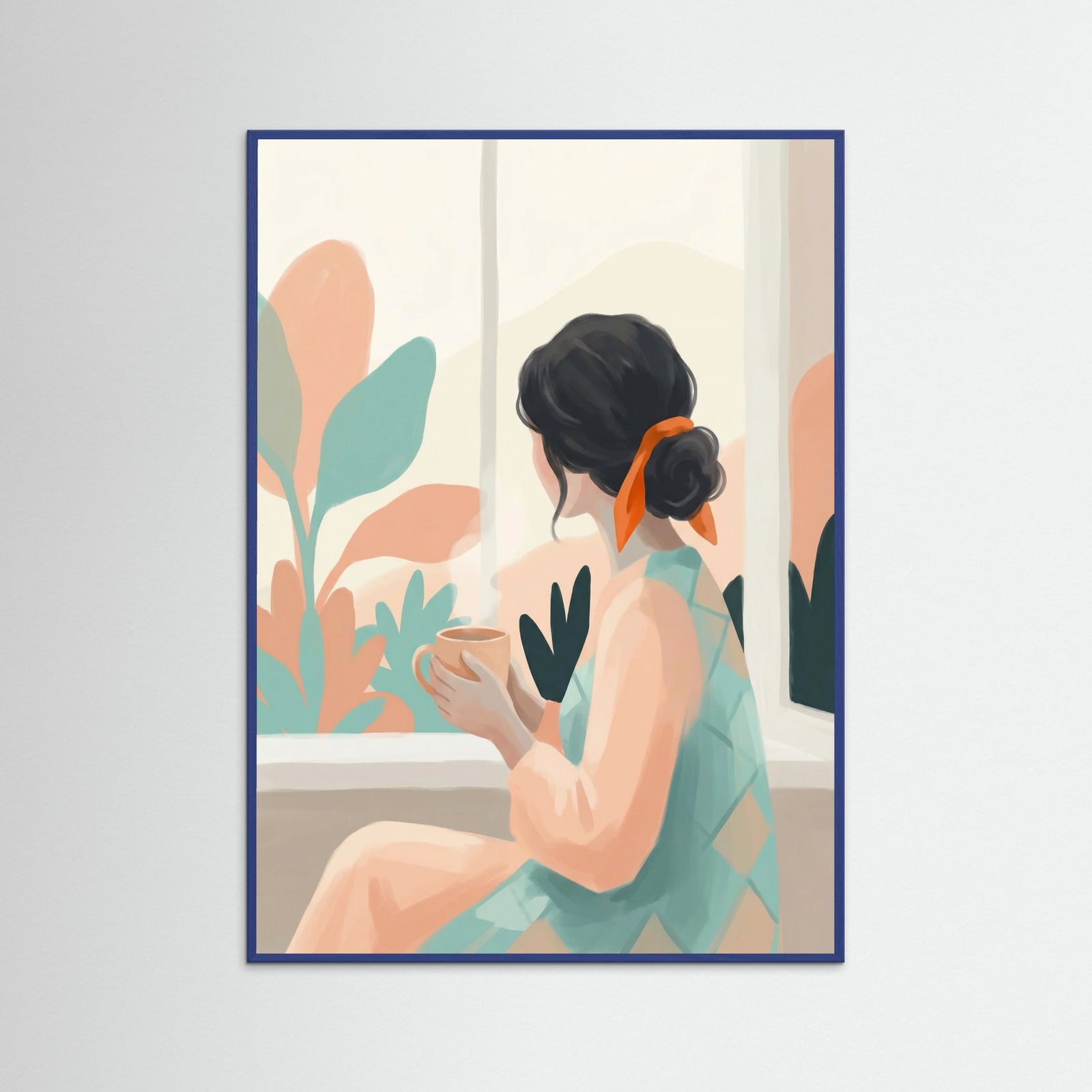 Blue Wood Serene Reader