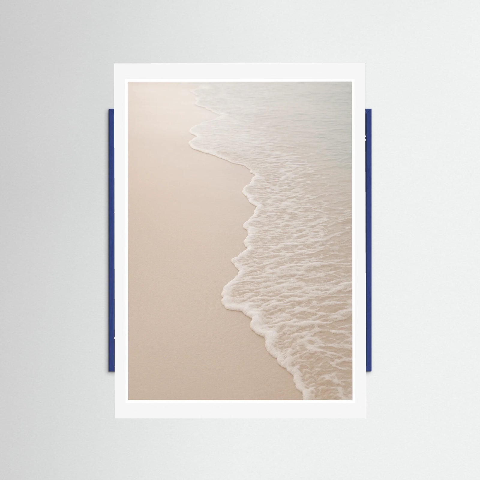 Blue Wood Serene Shoreline