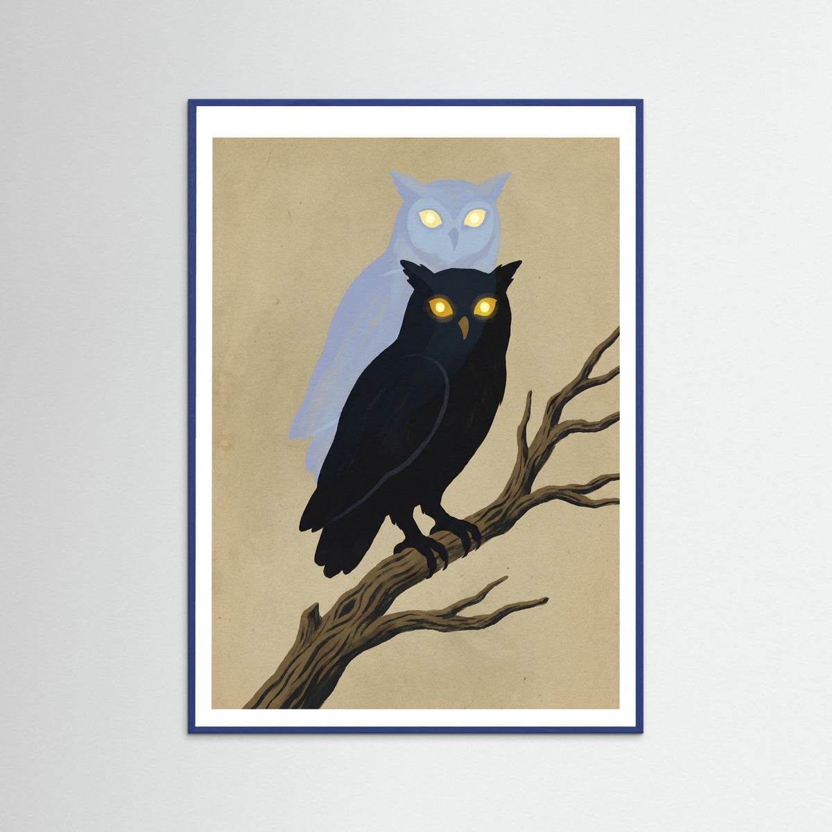 Blue Wood Shadow Cats