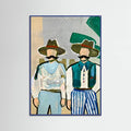 Side by Side Poster – plakat og kunsttryk