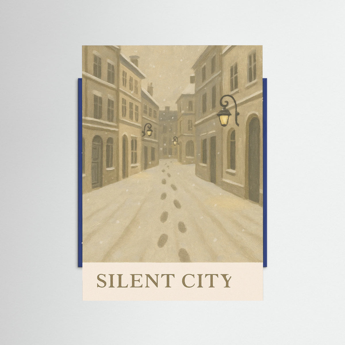 Blue Wood Silent City