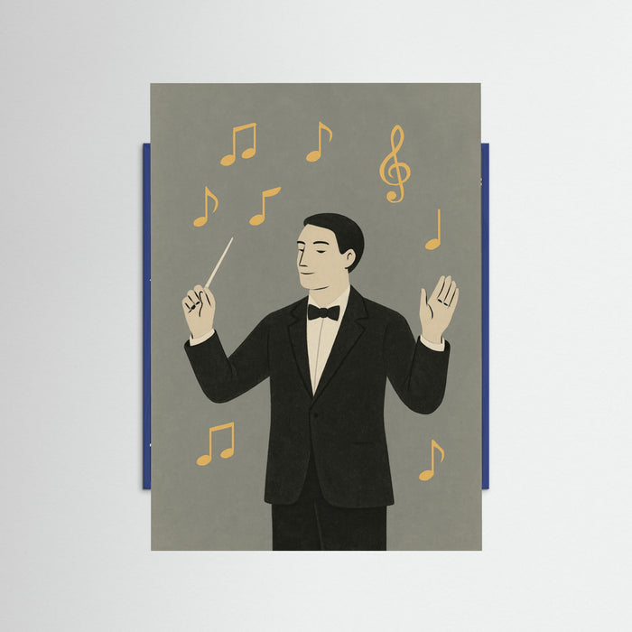 Blue Wood Silent Conductor