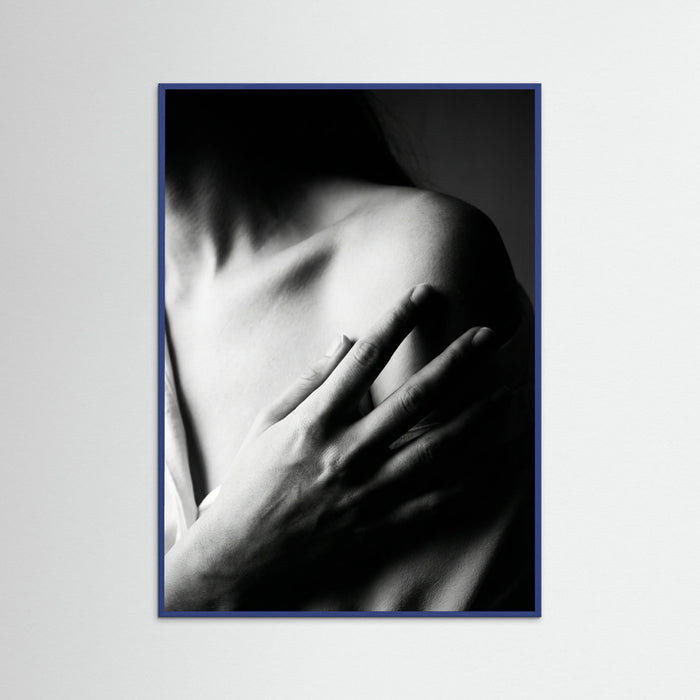 Blue Wood Silent Gaze