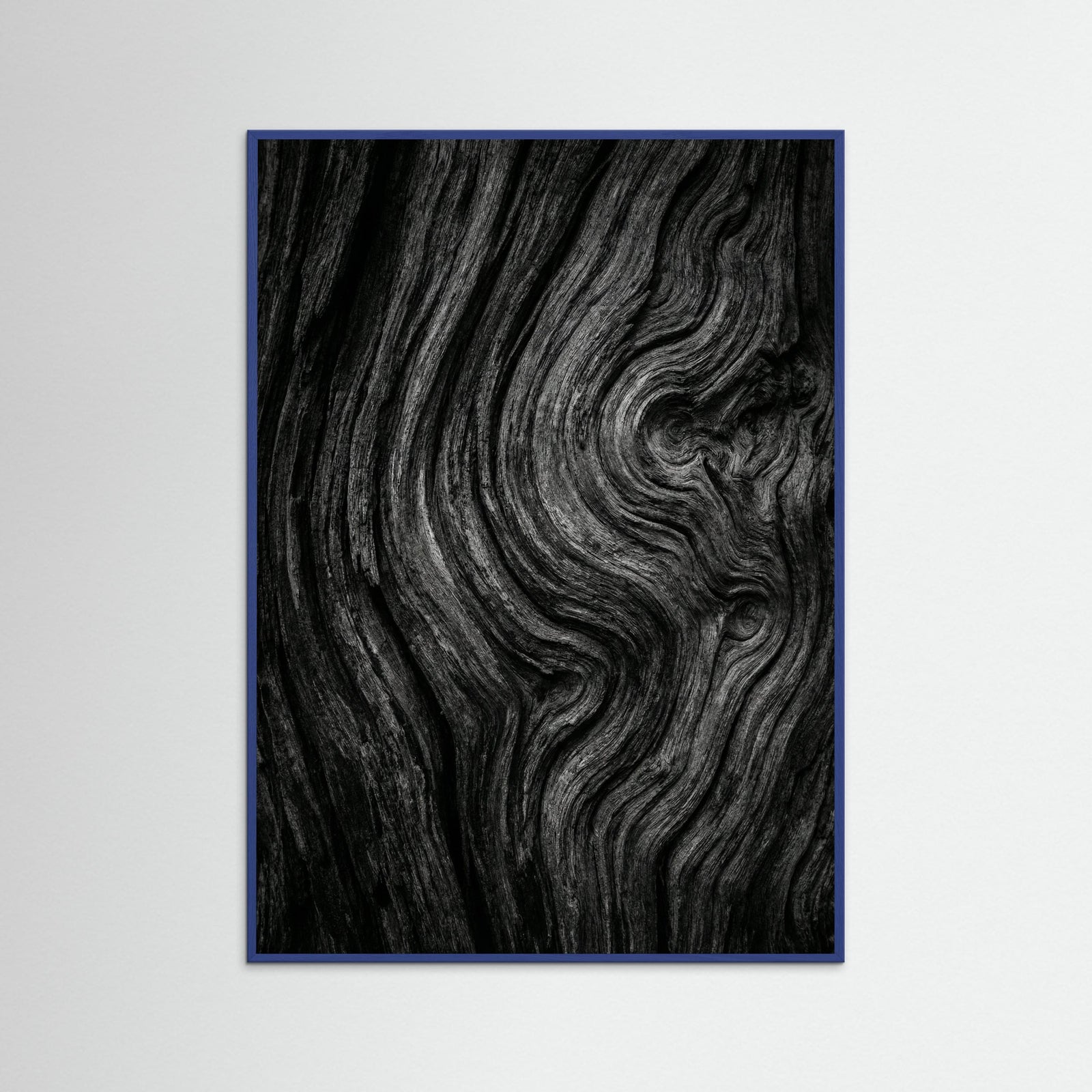 Blue Wood Silent Leaves