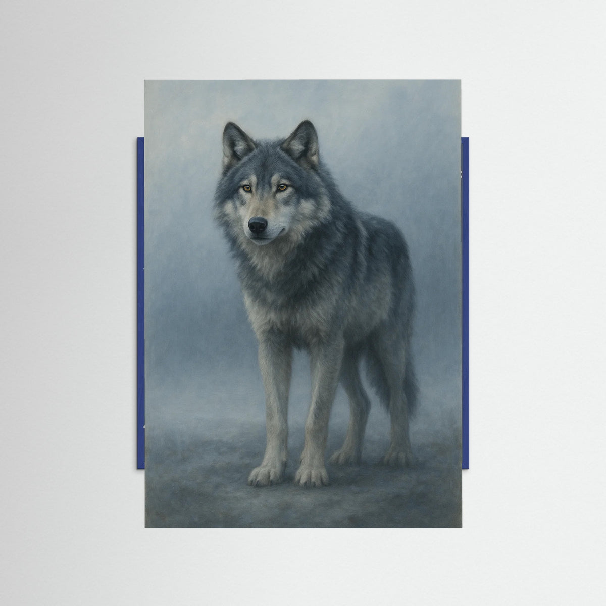 Blue Wood Silent Observer