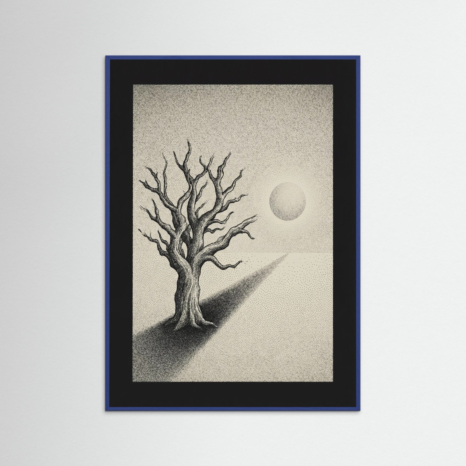 Blue Wood Silent Passage