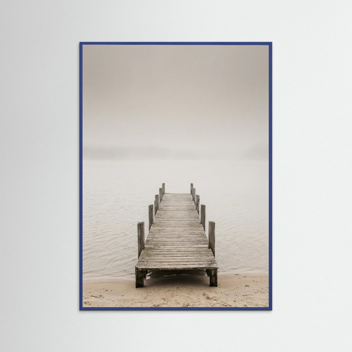 Blue Wood Silent Shore
