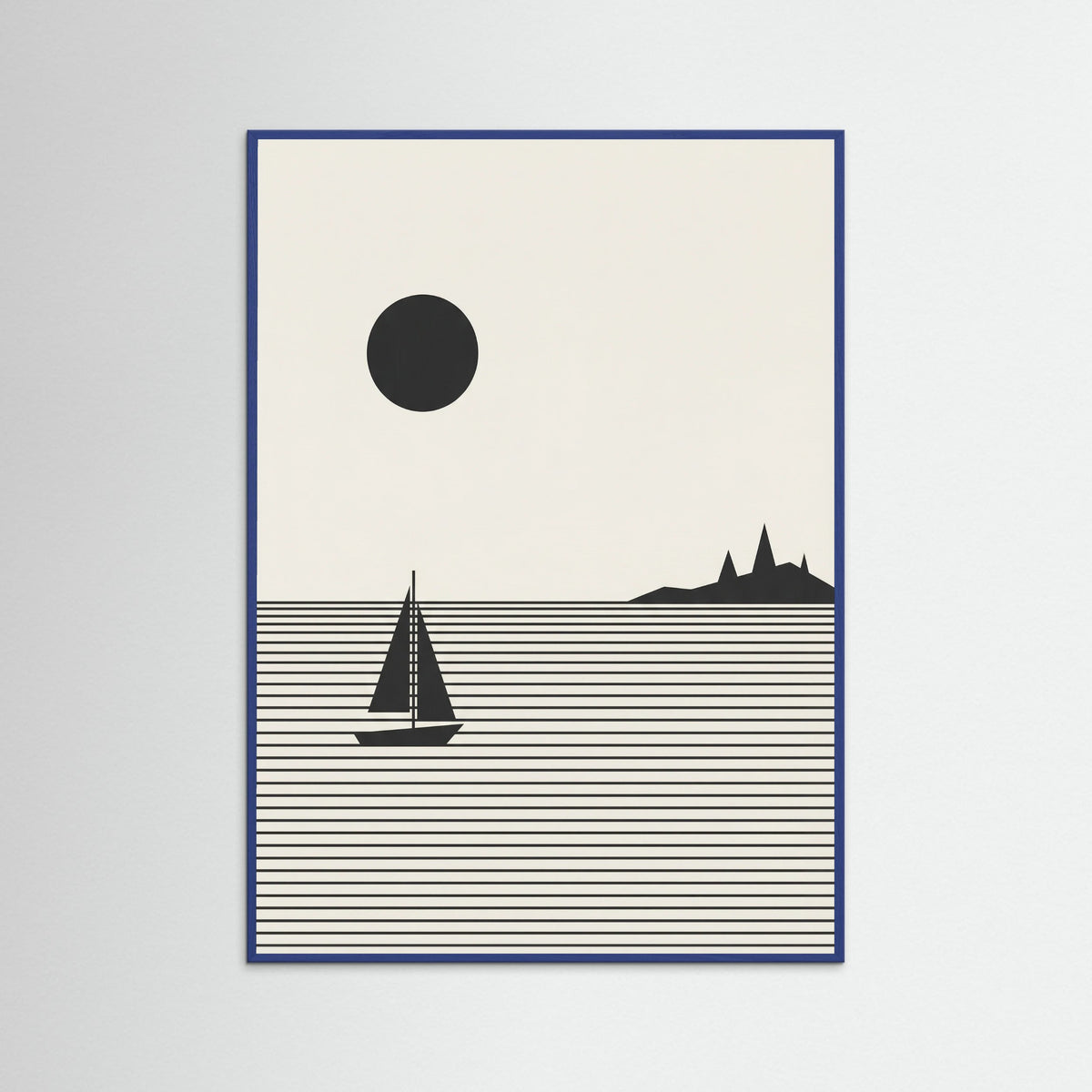 Blue Wood Silent Swim