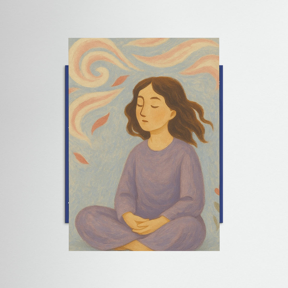 Blue Wood Silent Whisper