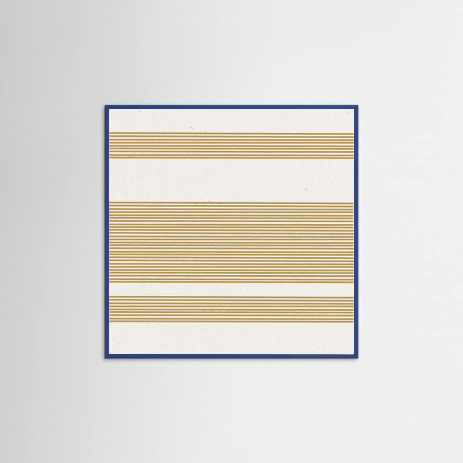 Poster Simple Yellow Lines Pattern – poster e stampa artistica