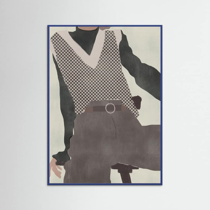 Slender Figure Poster – Poster und Kunstdruck