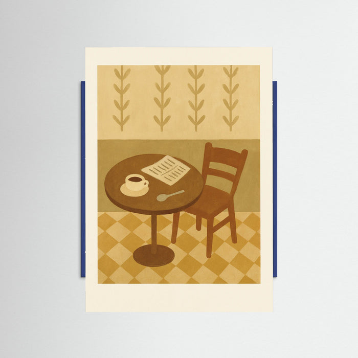 Blue Wood Small Cafe
