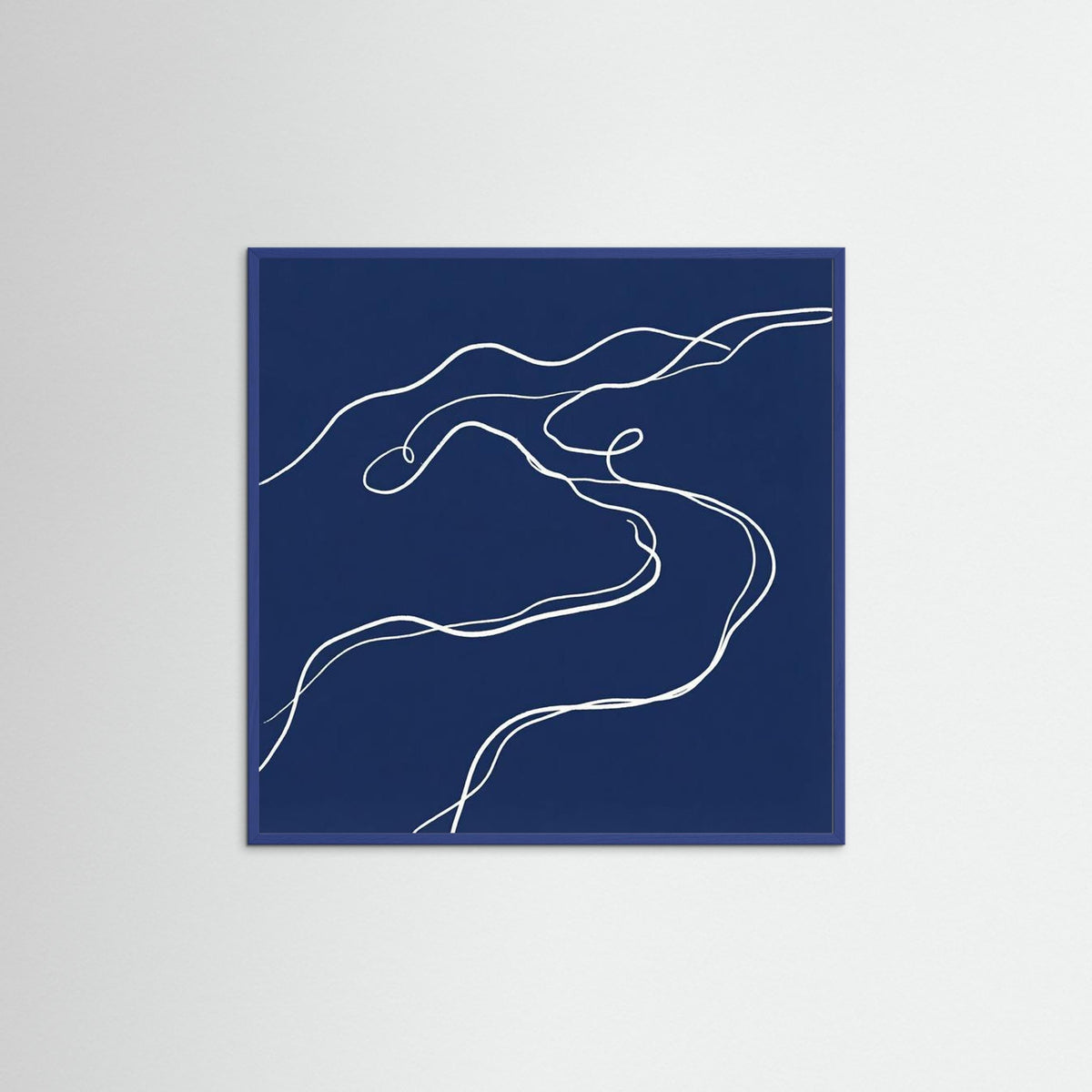 Blue Wood Soft Edge