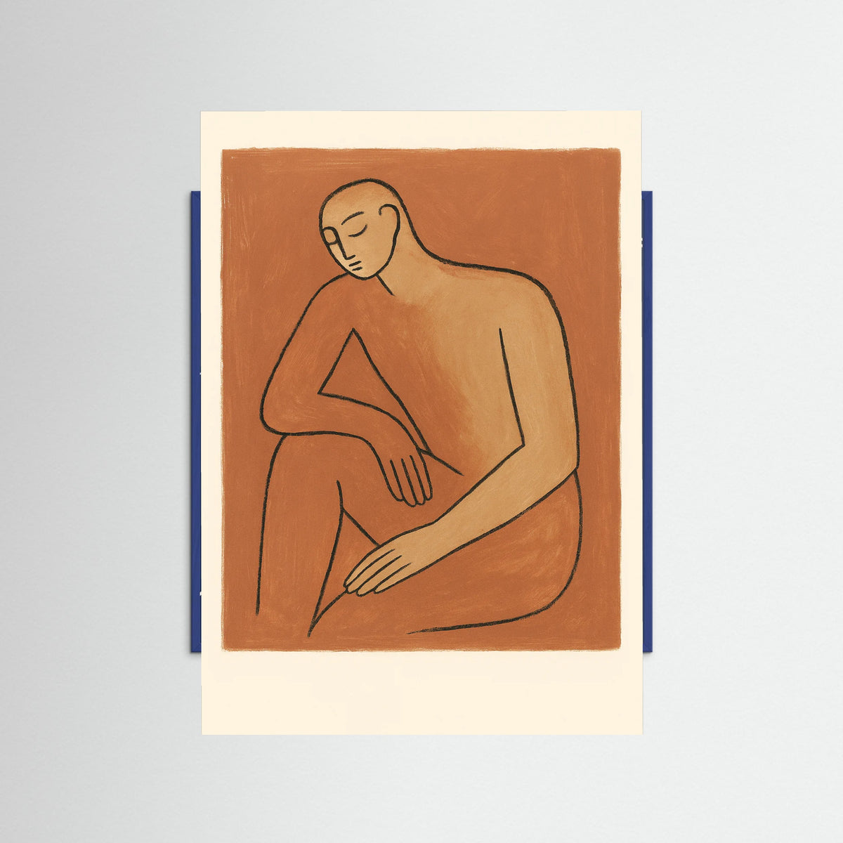 Blue Wood Soft Gesture