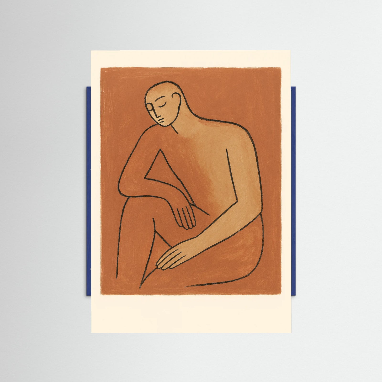 Blue Wood Soft Gesture