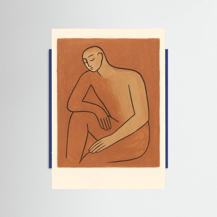 Blue Wood Soft Gesture