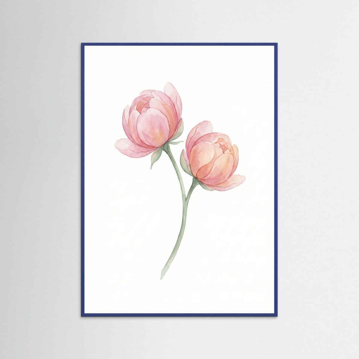 Blue Wood Soft Petal Bloom