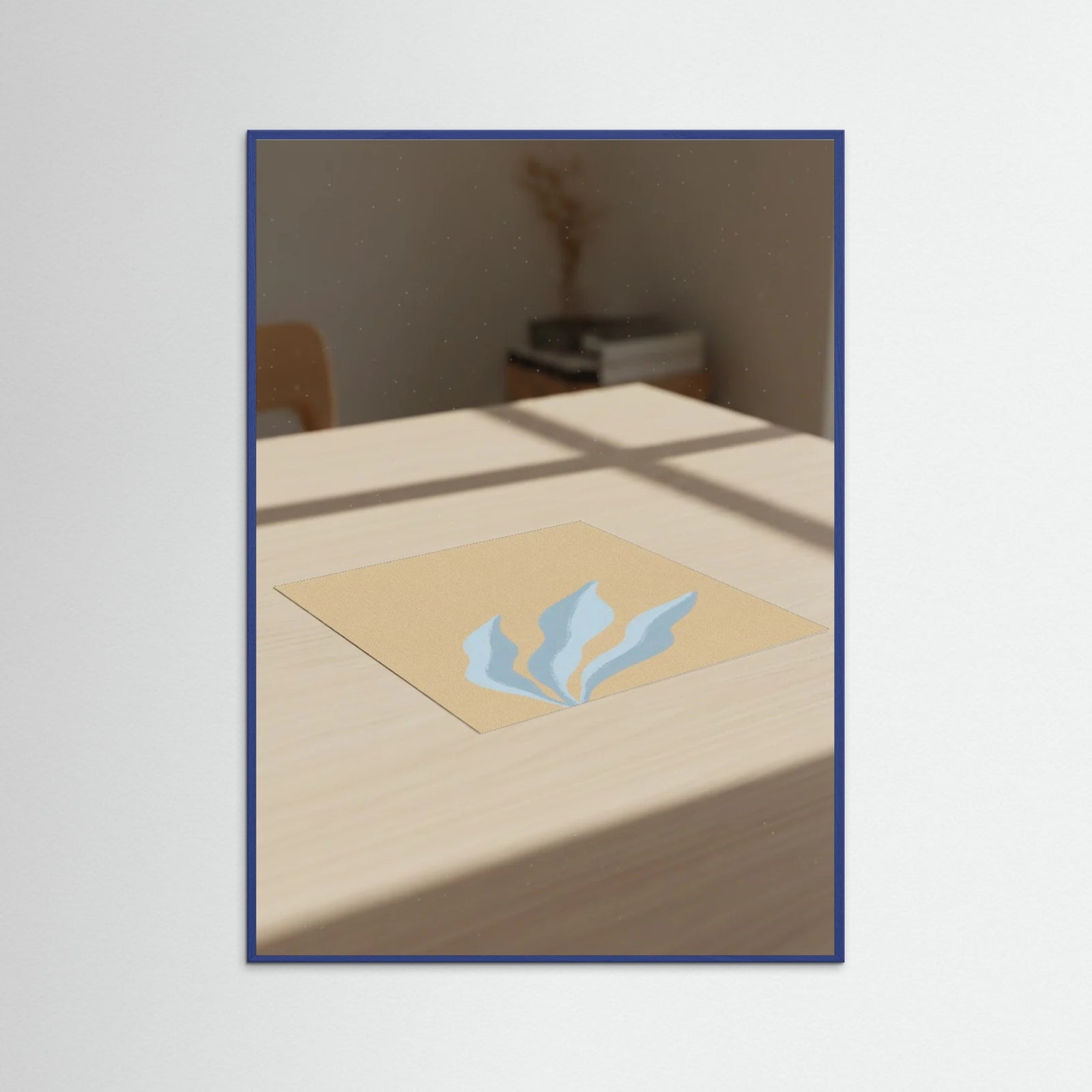 Blue Wood Soft Serenity