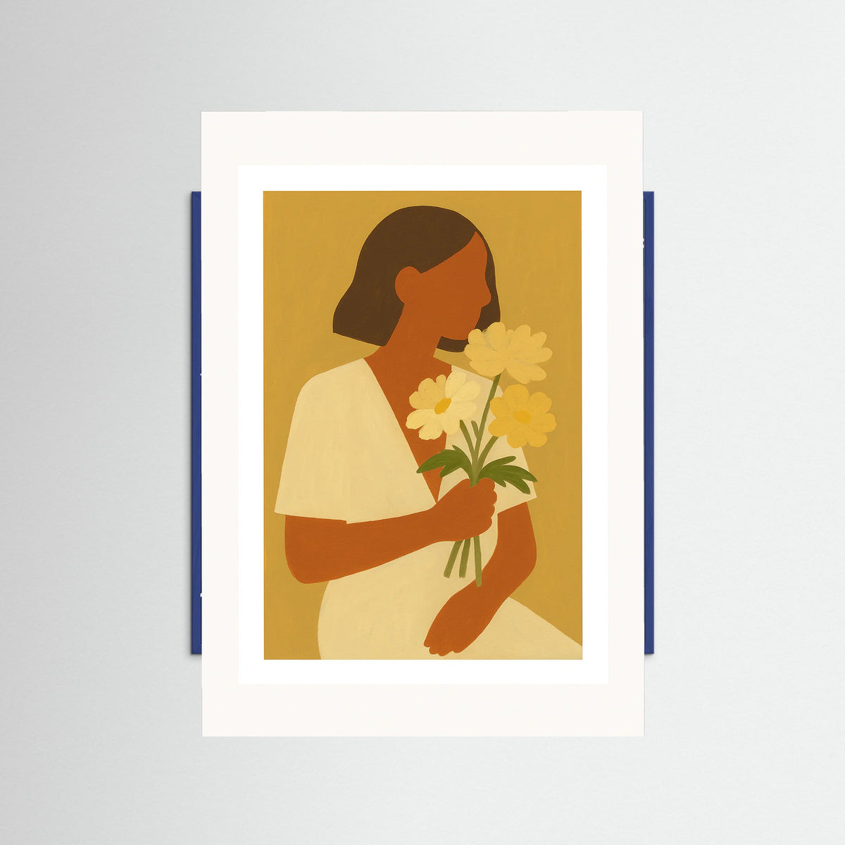 Blue Wood Soft frame