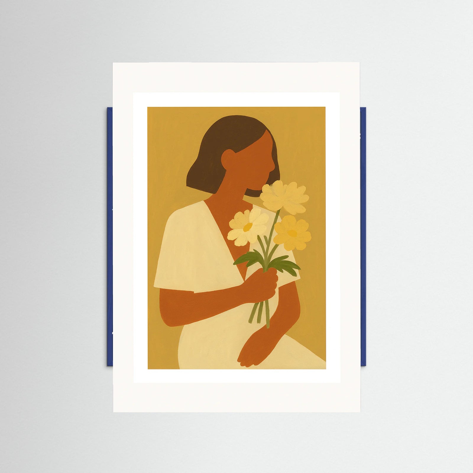 Blue Wood Soft frame