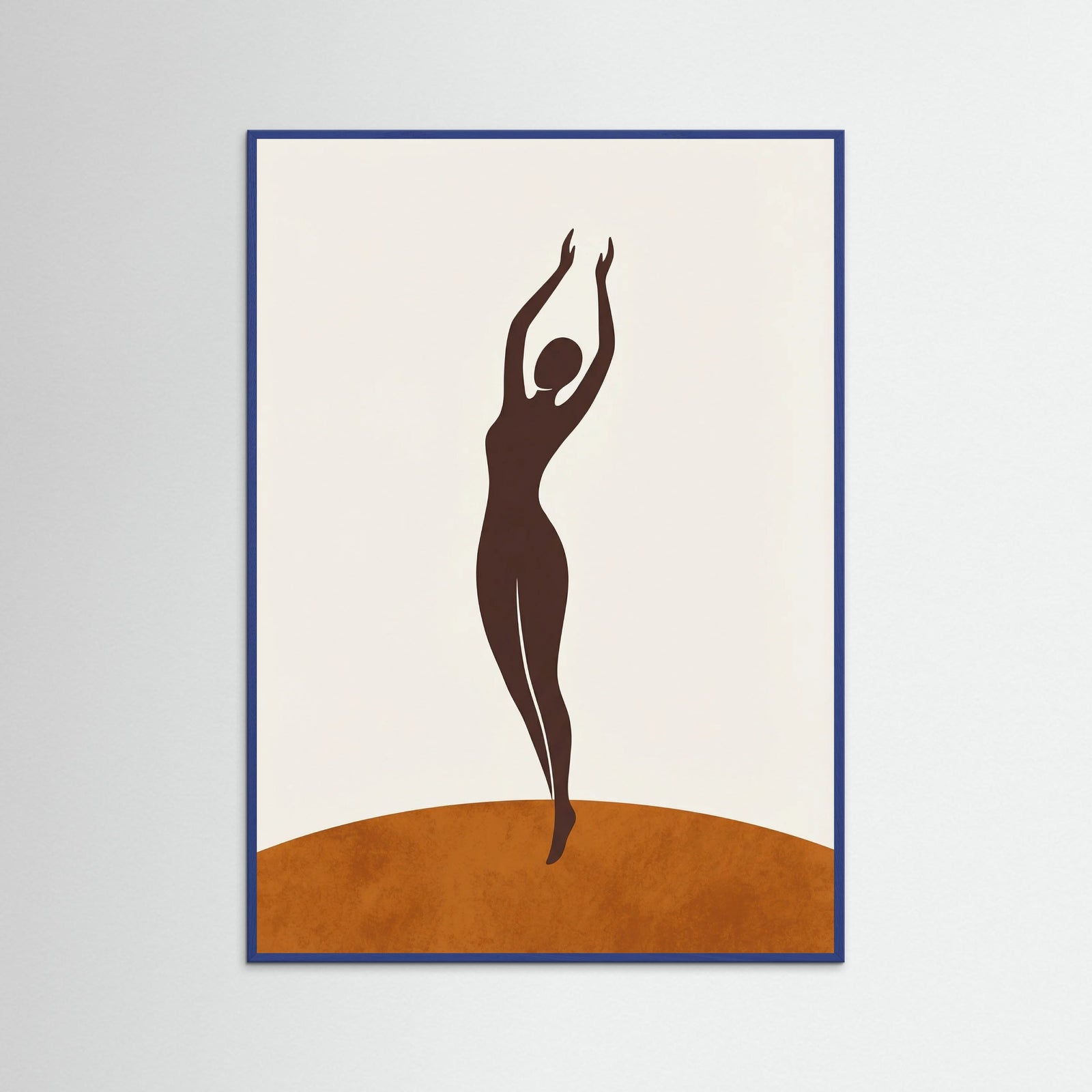 Blue Wood Solar Embrace Orange