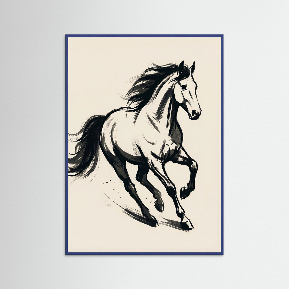 Blue Wood Spirit Soars