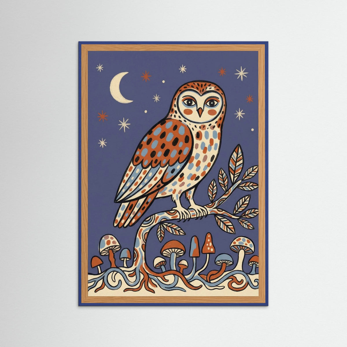 Blue Wood Spotted Cosmic Beast