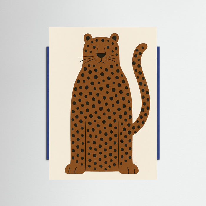 Blue Wood Spotty Safari
