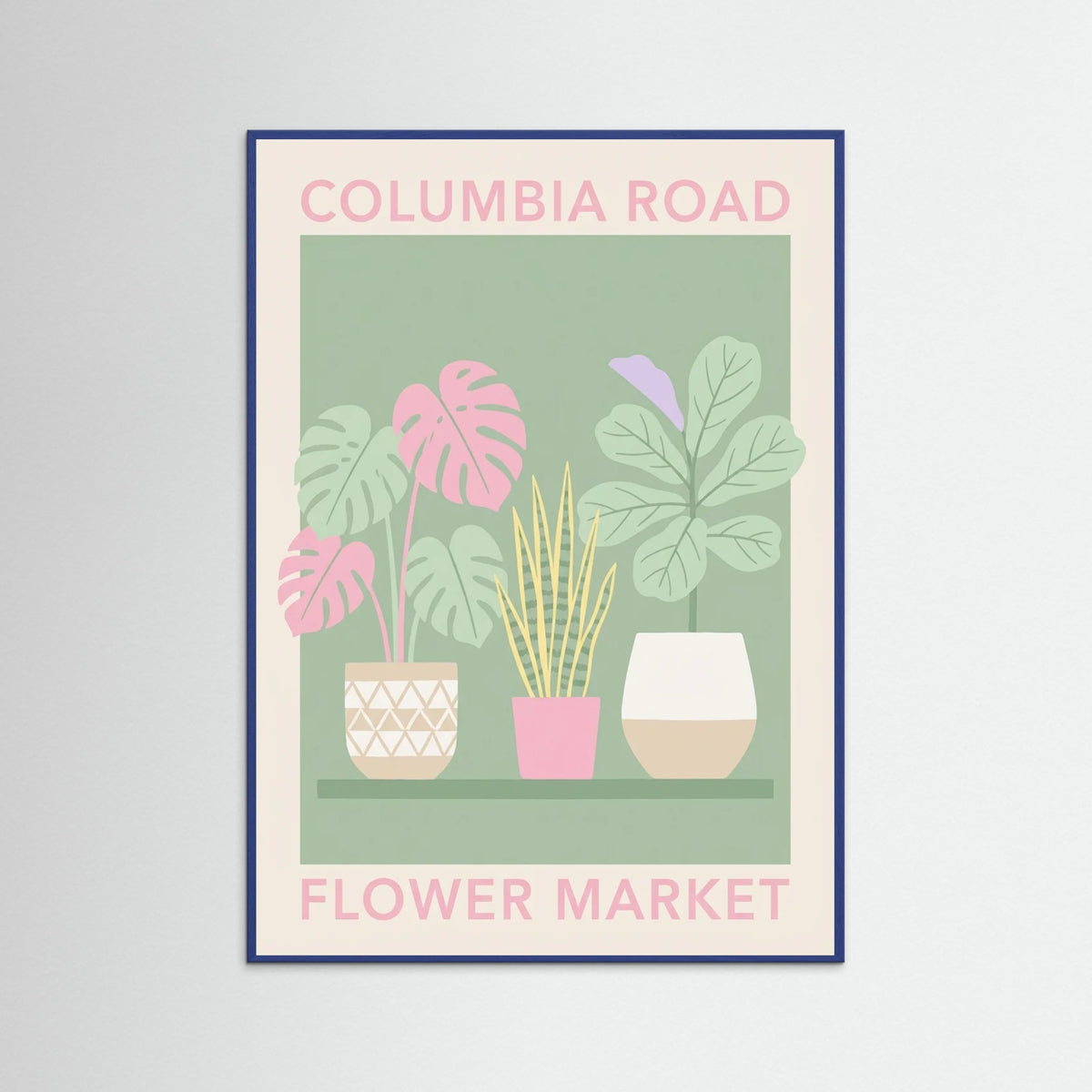 Blue Wood Spring Blooms