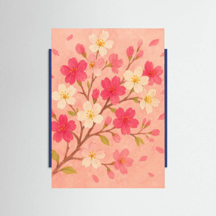 Blue Wood Spring Blossom