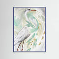 Spring Egret Poster – poster och konsttryck