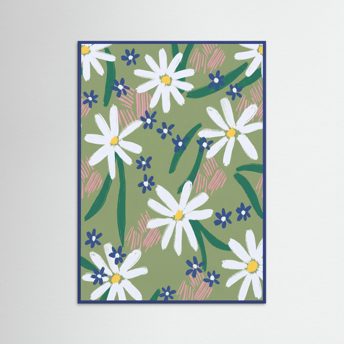 Blue Wood Spring Meadow Flora