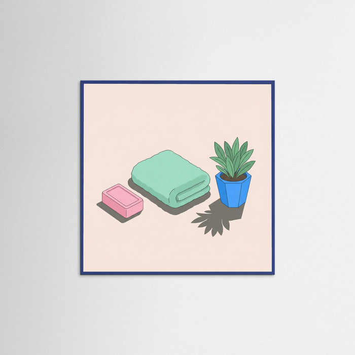 Bathroom Essentials – poster e stampa artistica