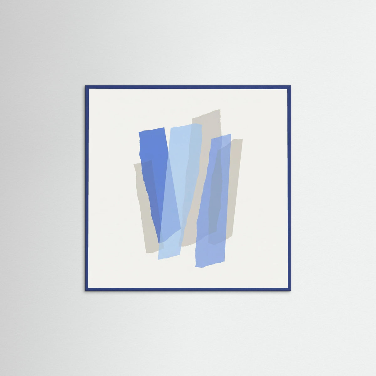 Blue Wood Square Blue Intersections