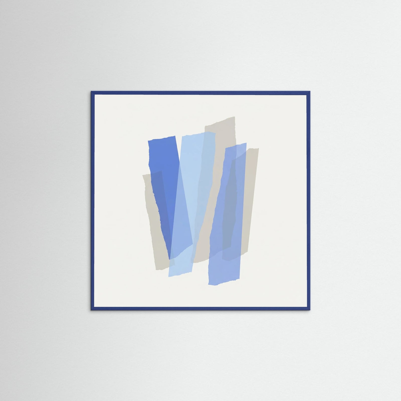 Blue Wood Square Blue Intersections