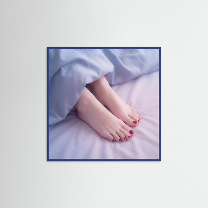 Blue Wood Square Crimson Repose