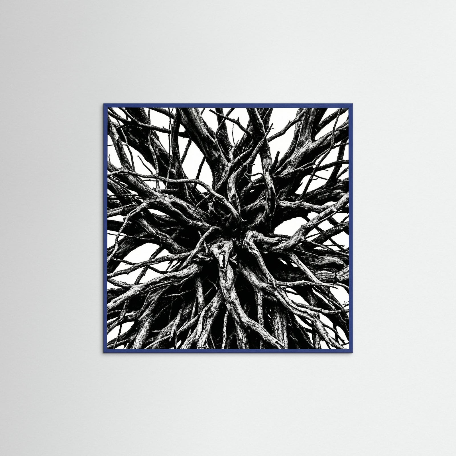 Blue Wood Square Dense Thicket