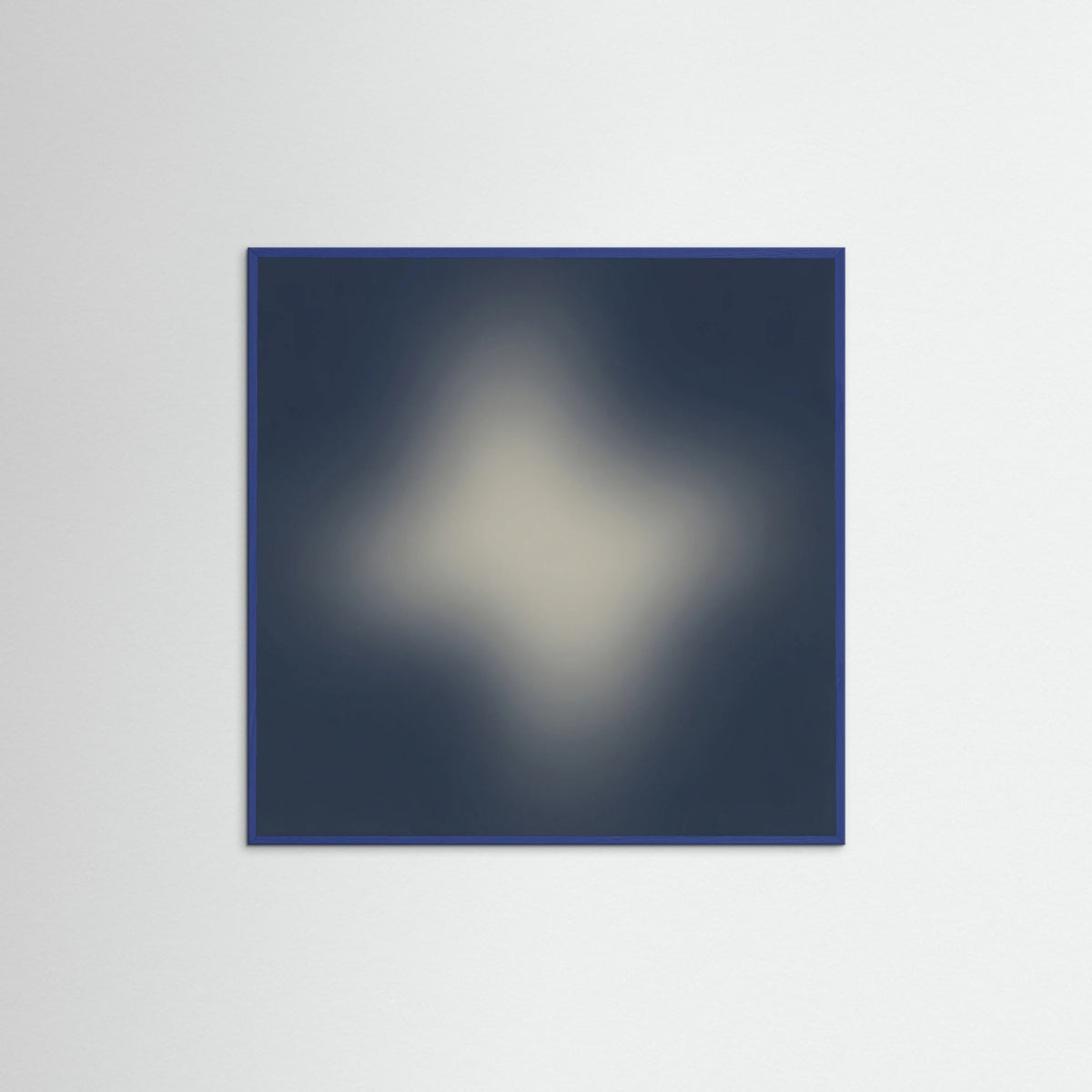 Blue Wood Square Ethereal Blur