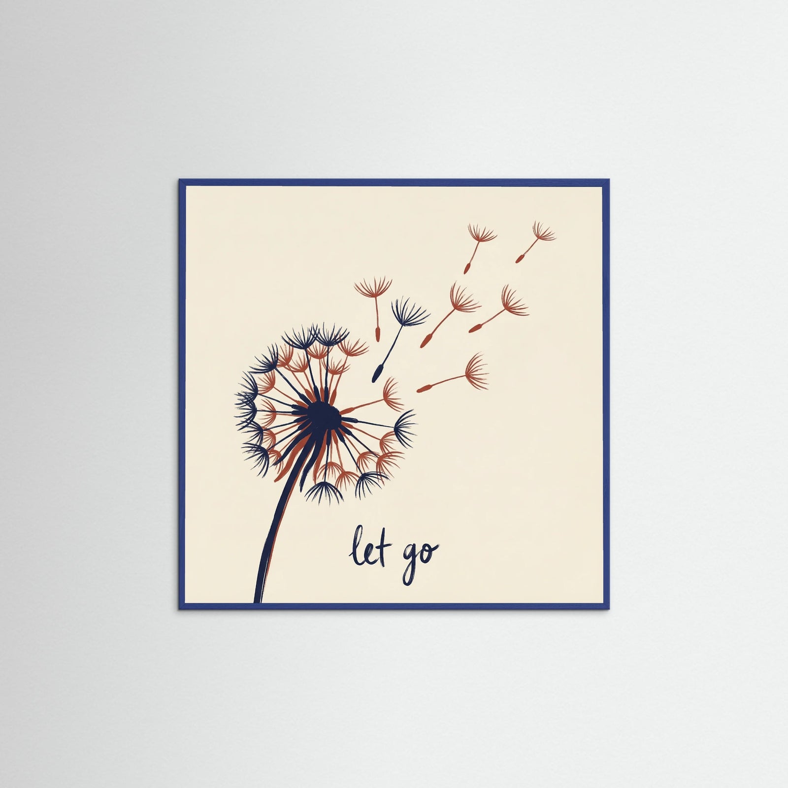 Blue Wood Square Flight of Freedom