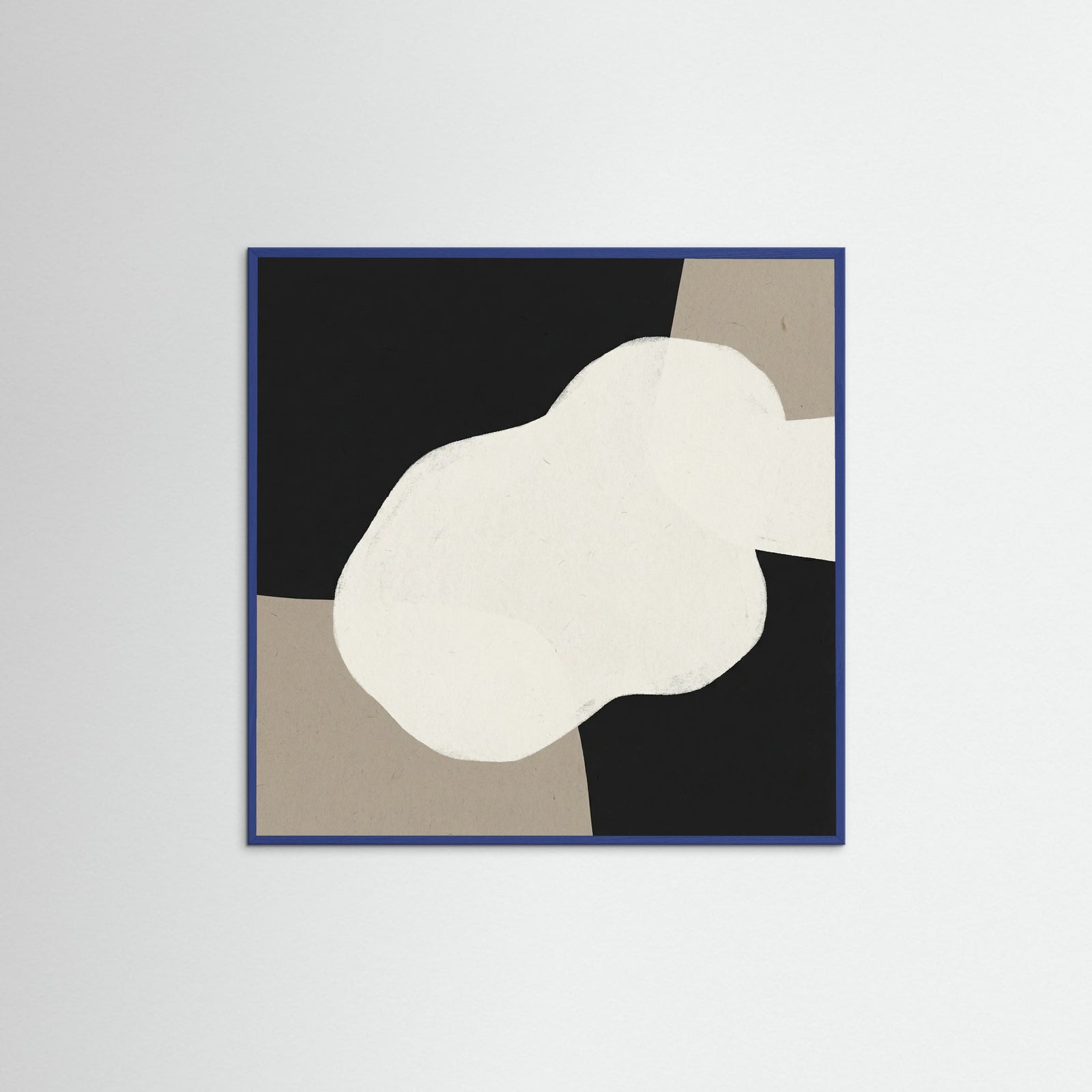 Blue Wood Square Form Balance