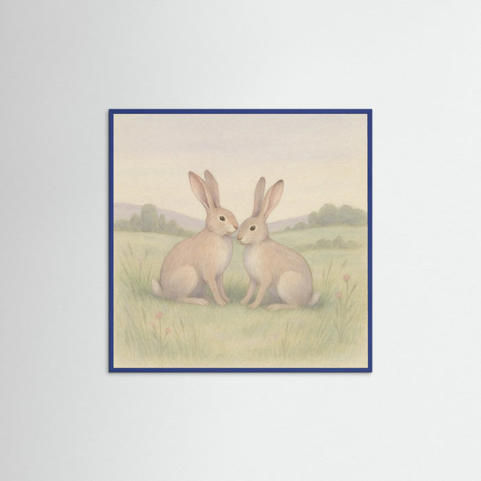 Blue Wood Square Gentle Meadow